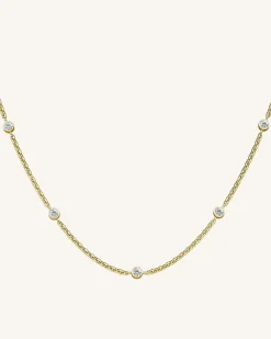 5 Birthstone Necklace