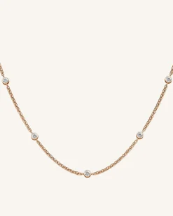 5 Birthstone Necklace