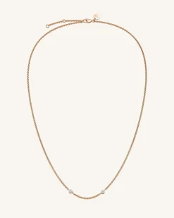 2 Birthstone Necklace