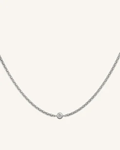 1 Birthstone Necklace