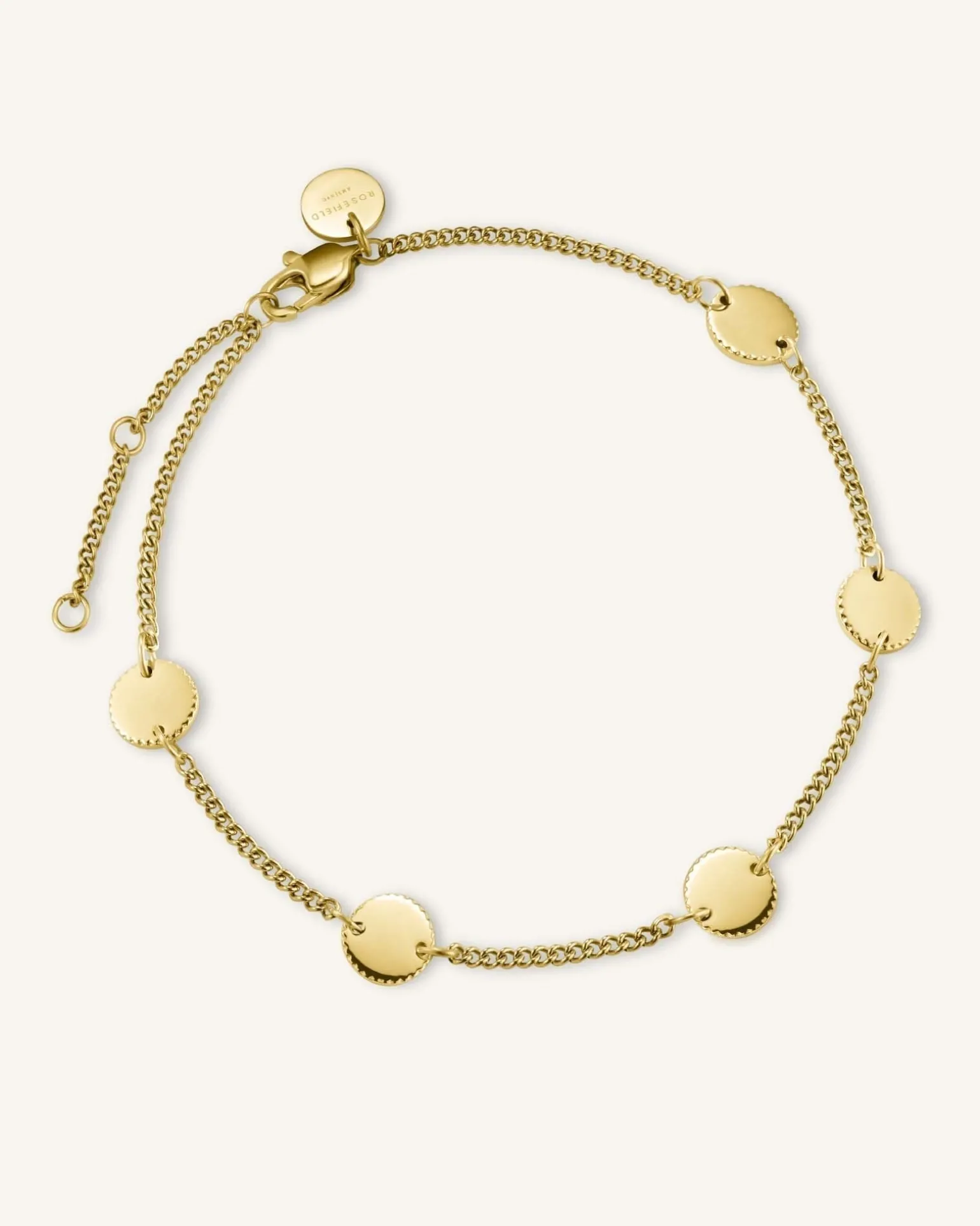5 Coin Bracelet