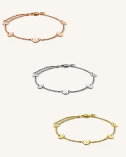 5 Coin Bracelet
