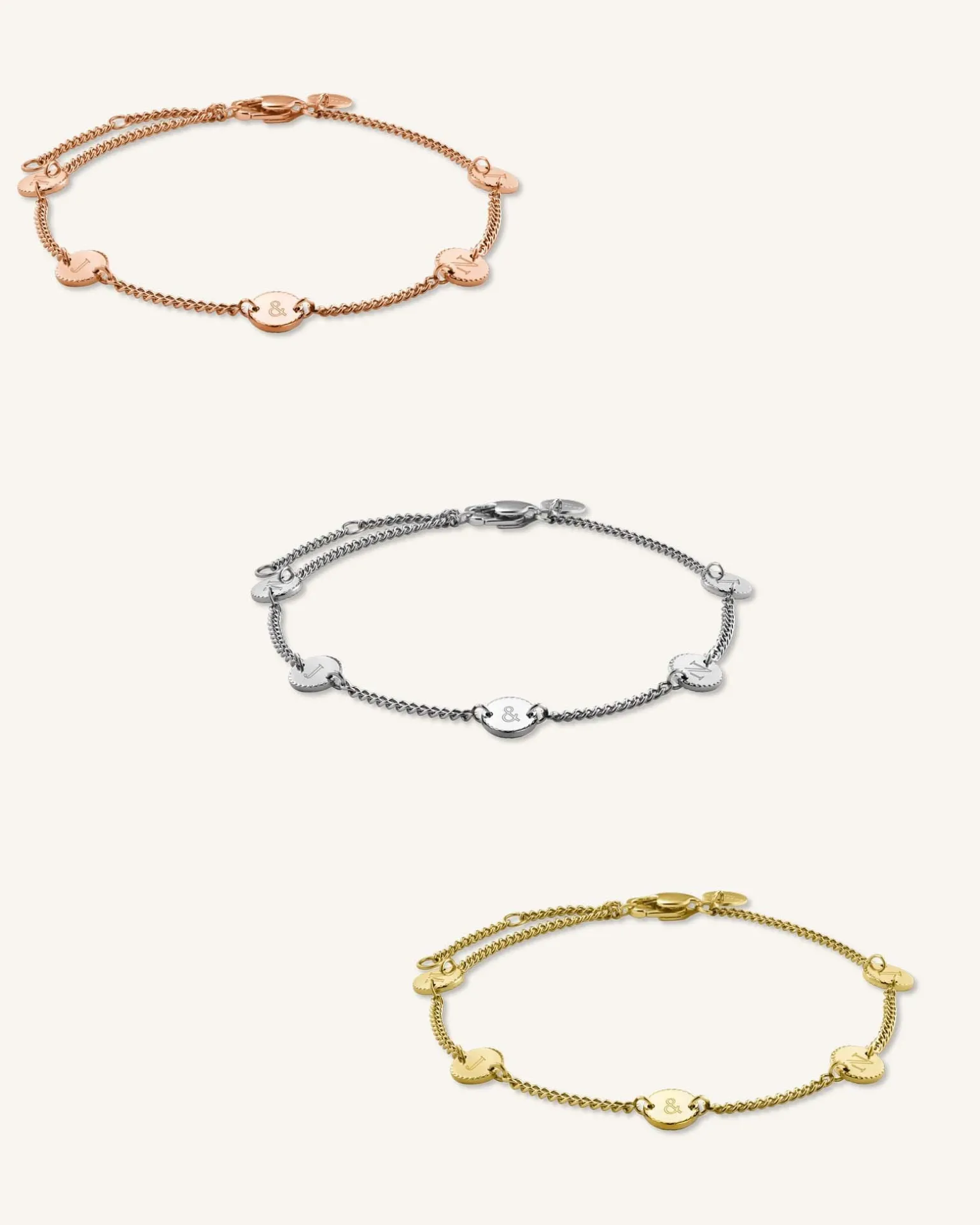 5 Coin Bracelet