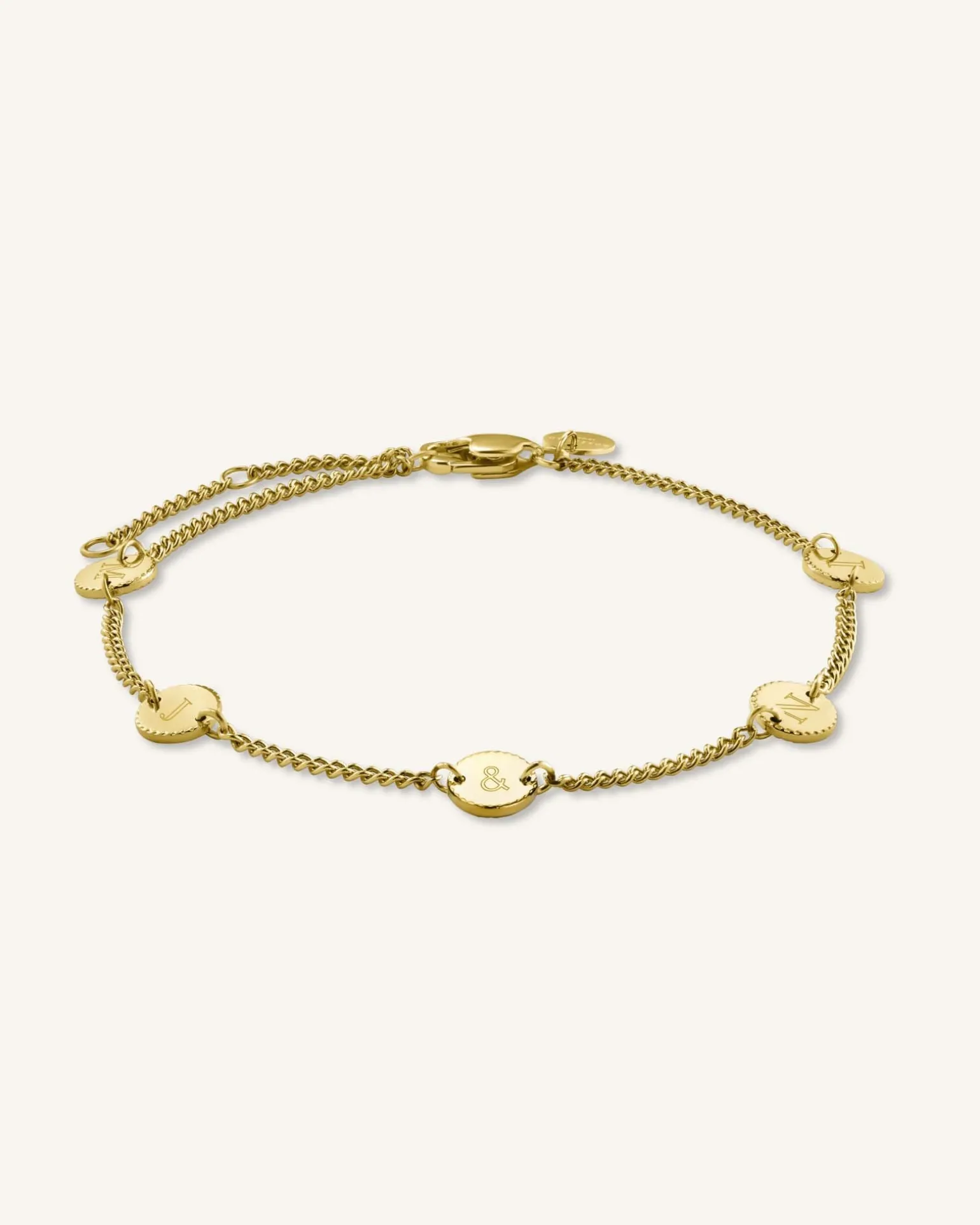 5 Coin Bracelet