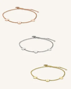 3 Coin Bracelet