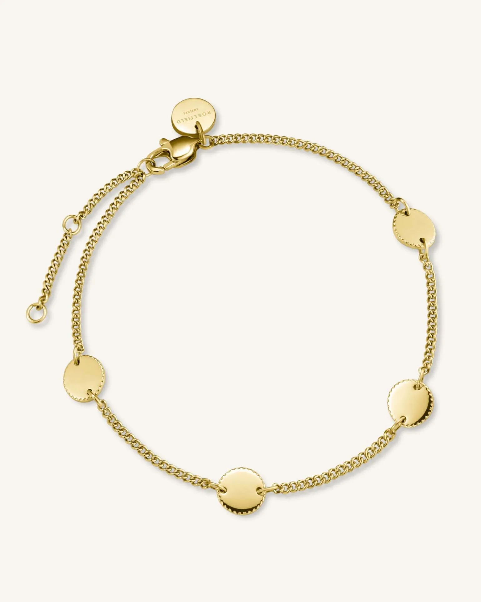 4 Coin Bracelet