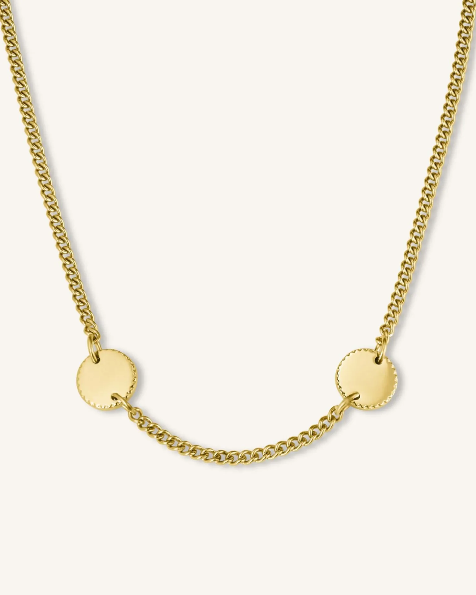 2 Coin Necklace