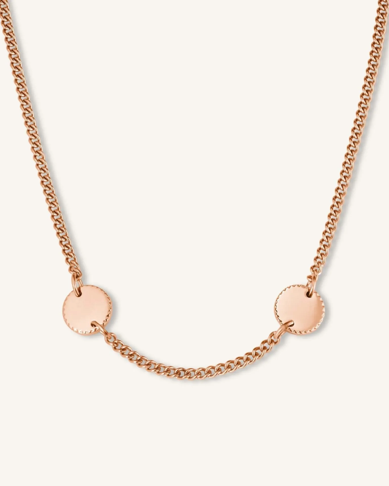 2 Coin Necklace