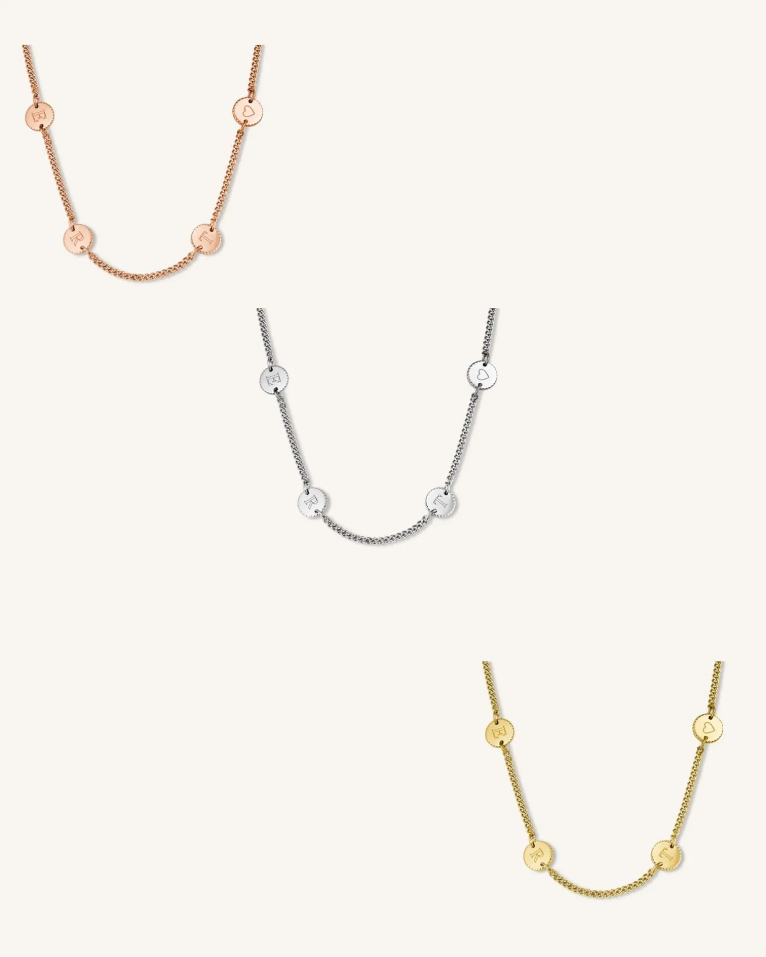 4 Coin Necklace