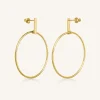 Bar Earing Gold