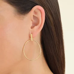 Bar Earing Gold