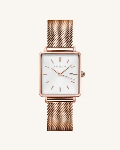 Boxy Rose Gold Mesh