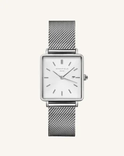 Boxy Silver Mesh