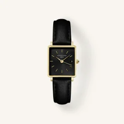 Boxy XS Black Leather