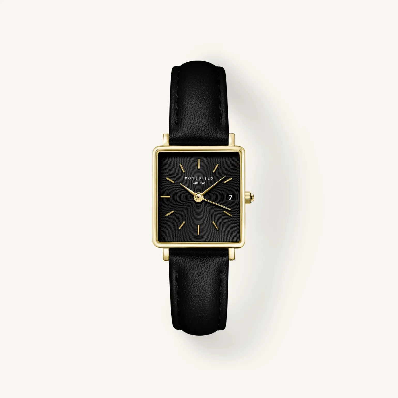 Boxy XS Black Leather