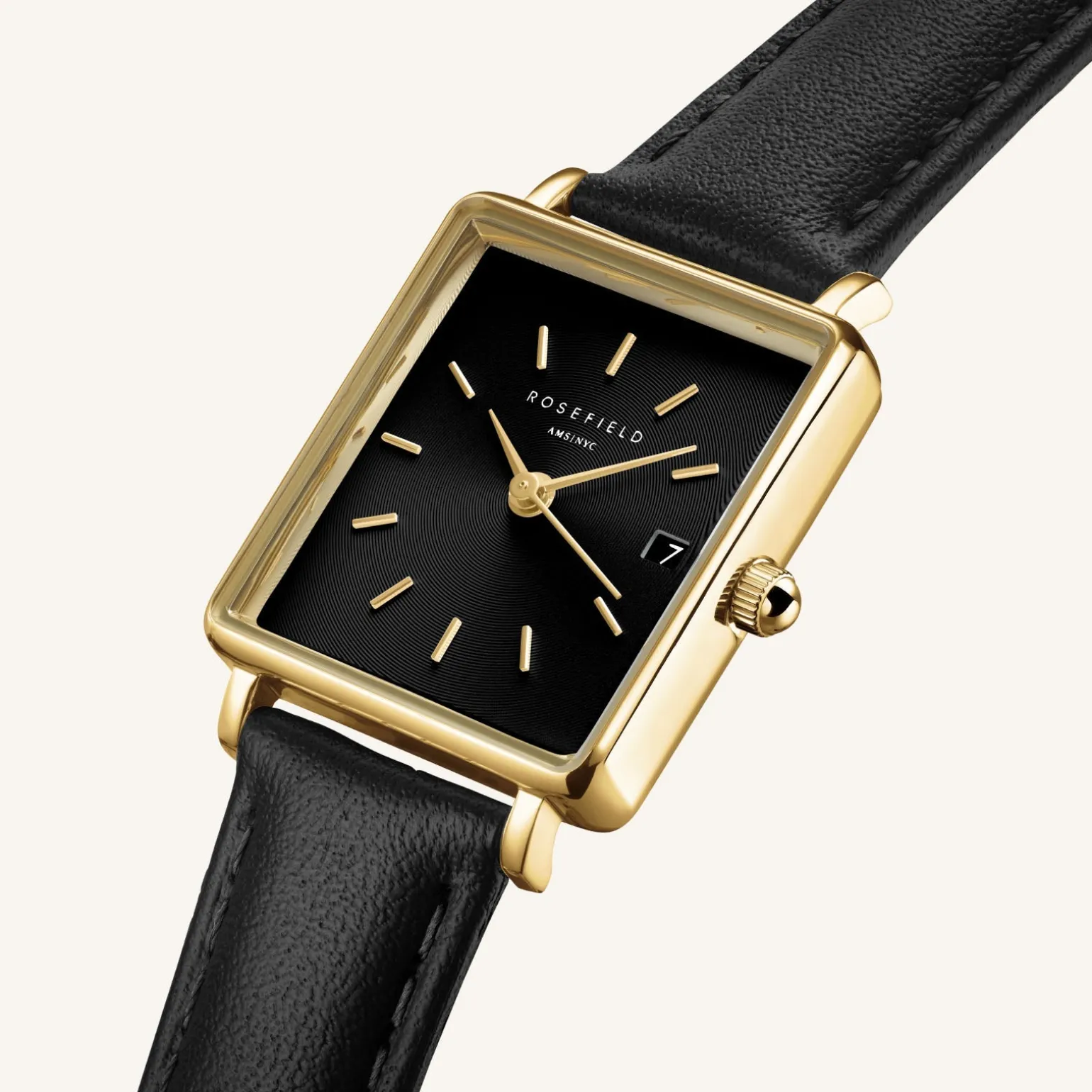 Boxy XS Black Leather