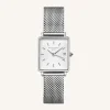 Boxy XS Silver Mesh