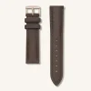 Brown Rose gold Strap