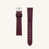 Burgundy Leather Strap