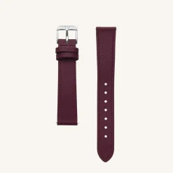 Burgundy Leather Strap