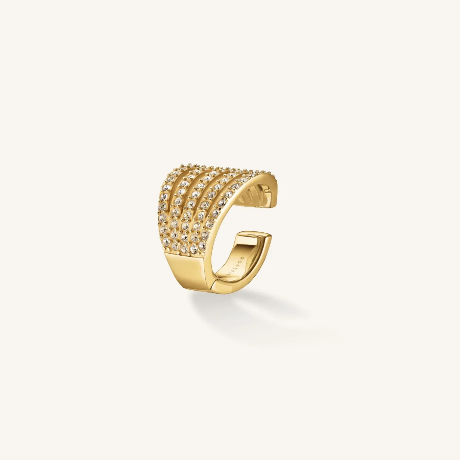 Caged Crystal Earcuff