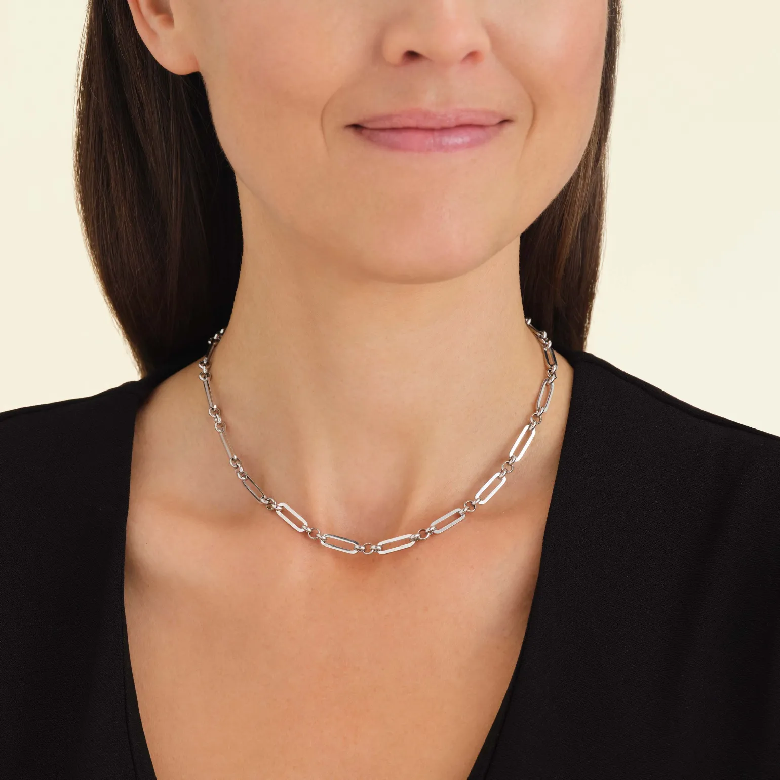 Chunky Necklace Silver