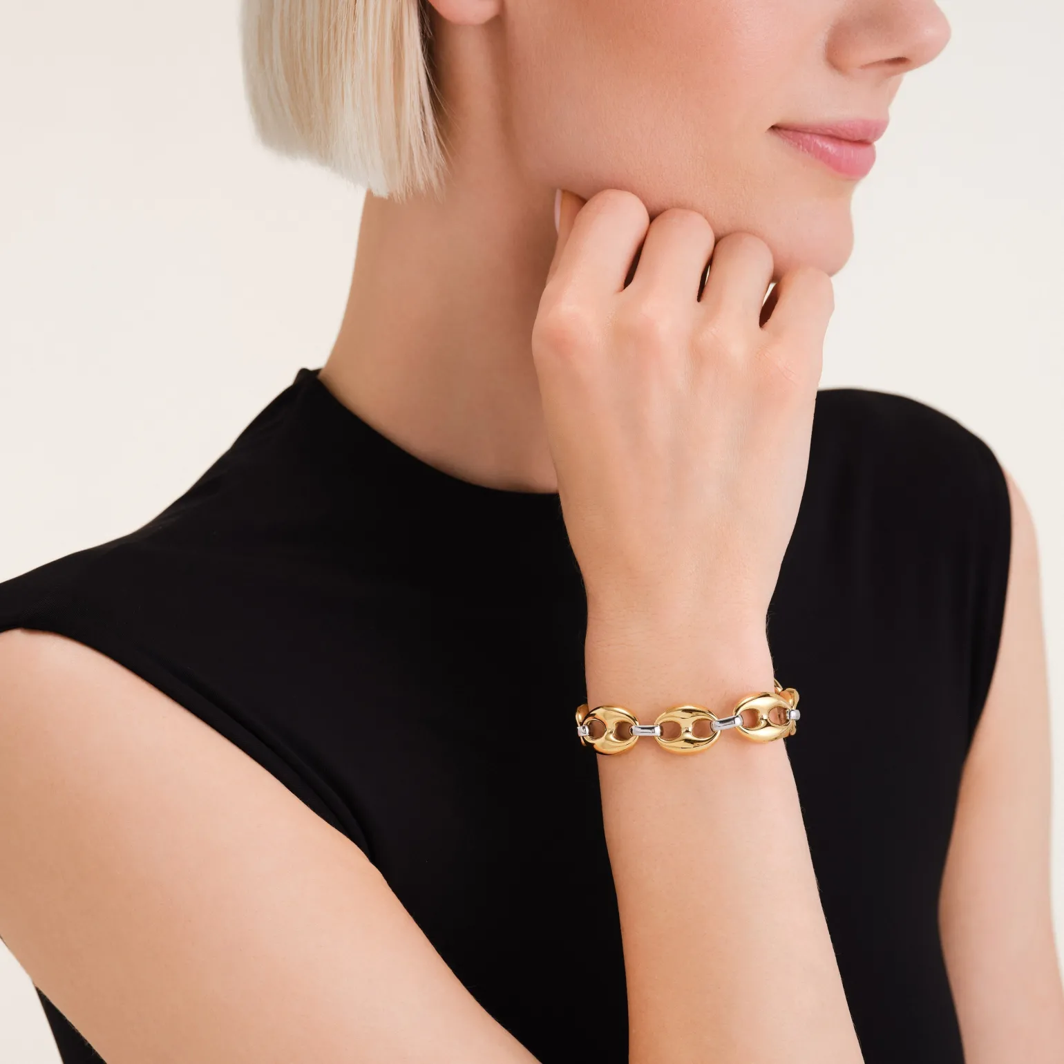 Coffee Bean Duotone Bracelet
