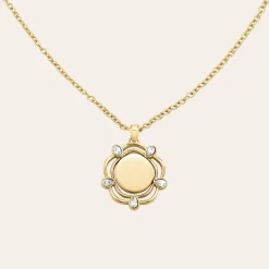 Coin Drop Necklace