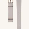 Cool Grey Rose gold Strap
