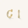 Crystal Hoops