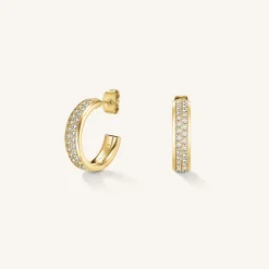 Crystal Hoops