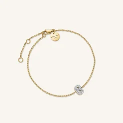 Crystal Letter B Bracelet