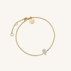 Crystal Letter F Bracelet