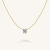 Crystal Letter N Necklace