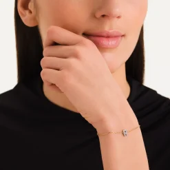 Crystal Letter R Bracelet