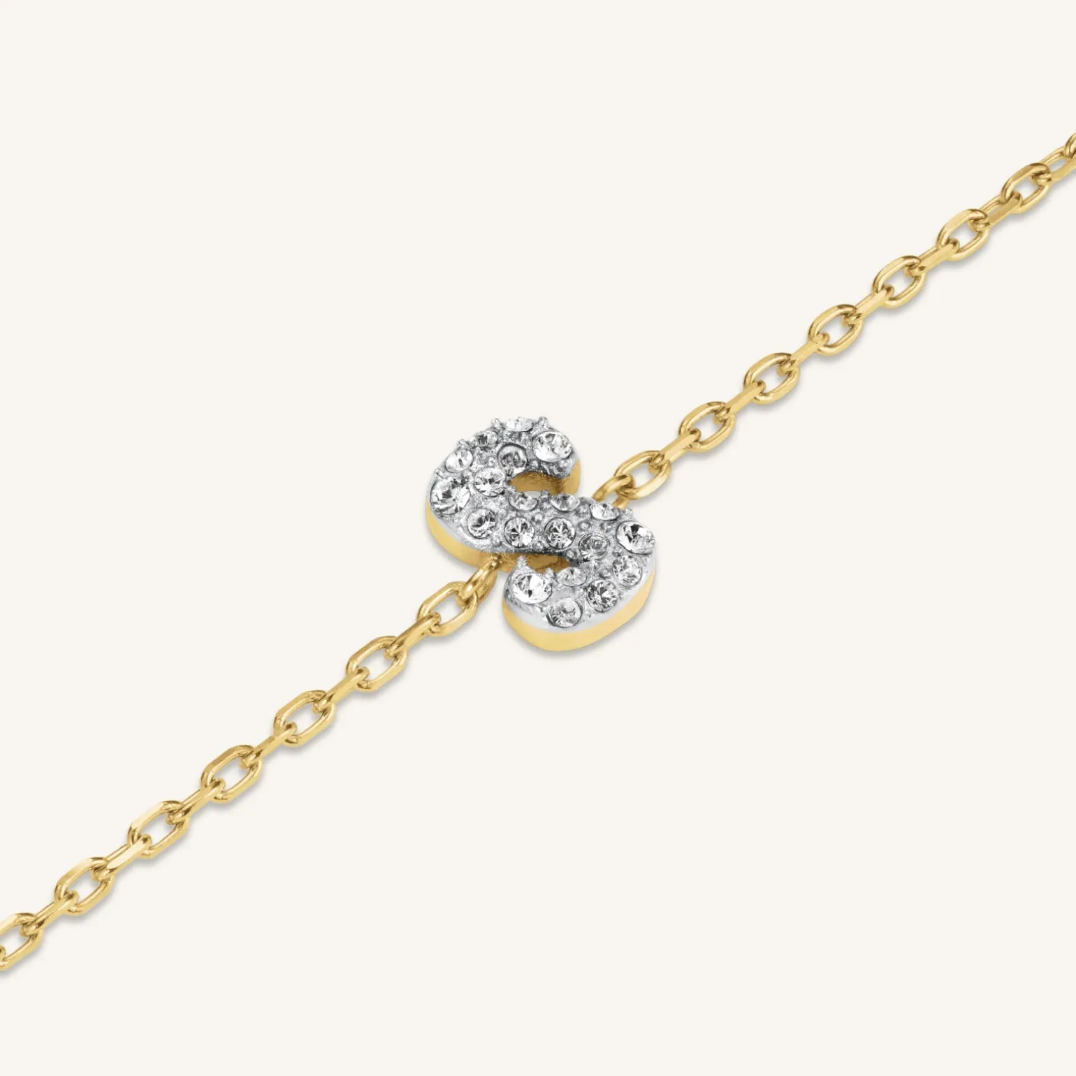 Crystal Letter S Bracelet
