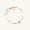 Crystal Letter X Bracelet