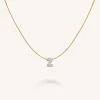 Crystal Letter Z Necklace