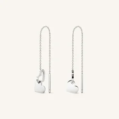 Double Heart Earrings