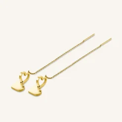 Double Heart Earrings
