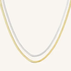 Duo Snake Necklace
