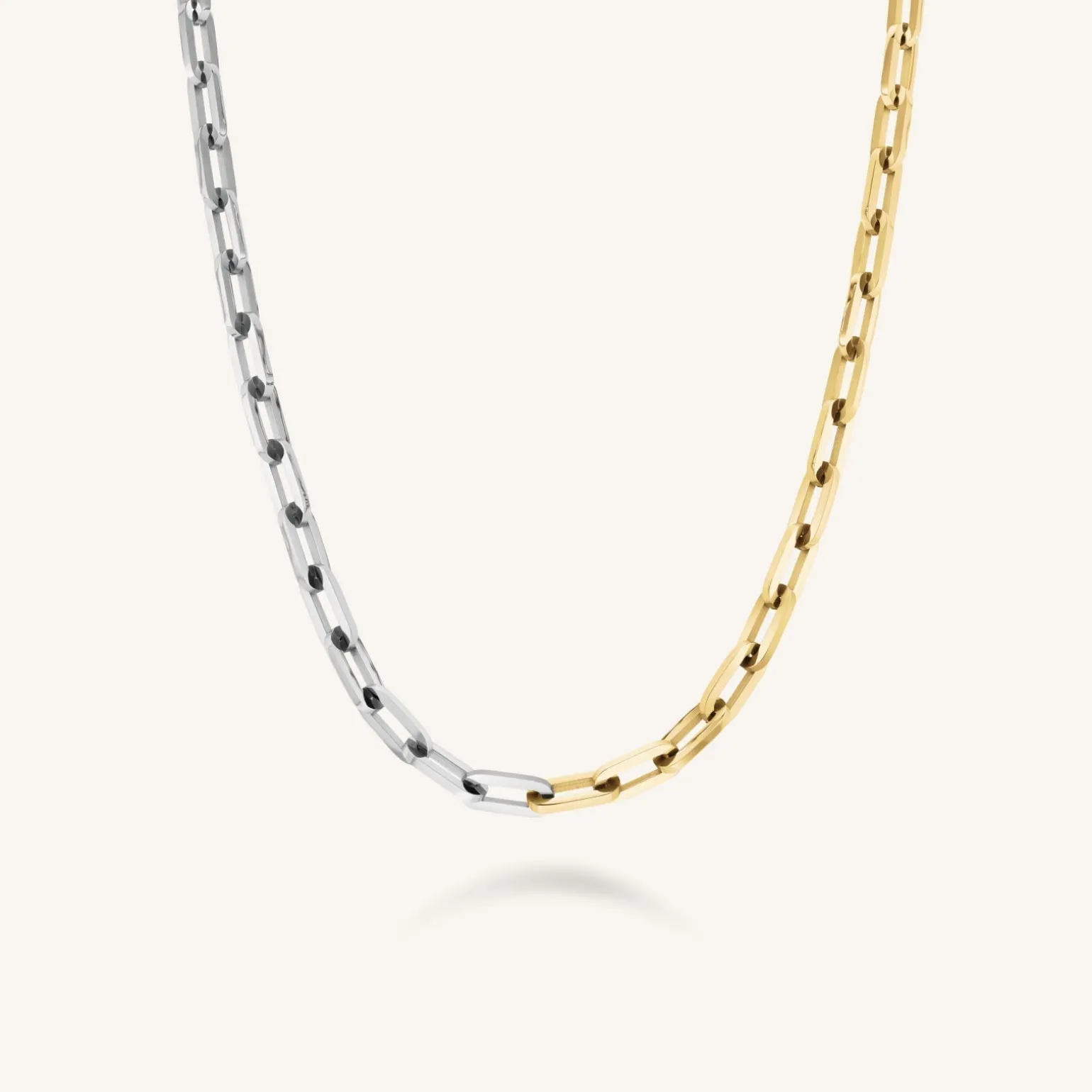 Duotone Chain Necklace