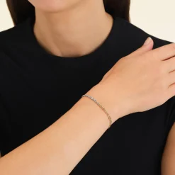 Duotone Swirl Bracelet