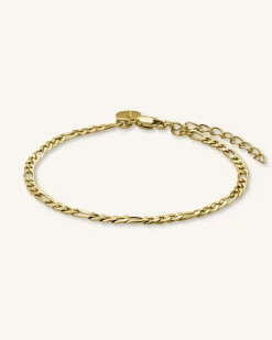 Figaro Bracelet Gold