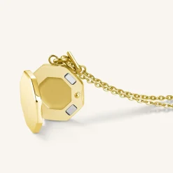 Geo Locket Gold