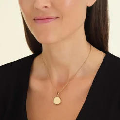 Geo Locket Gold