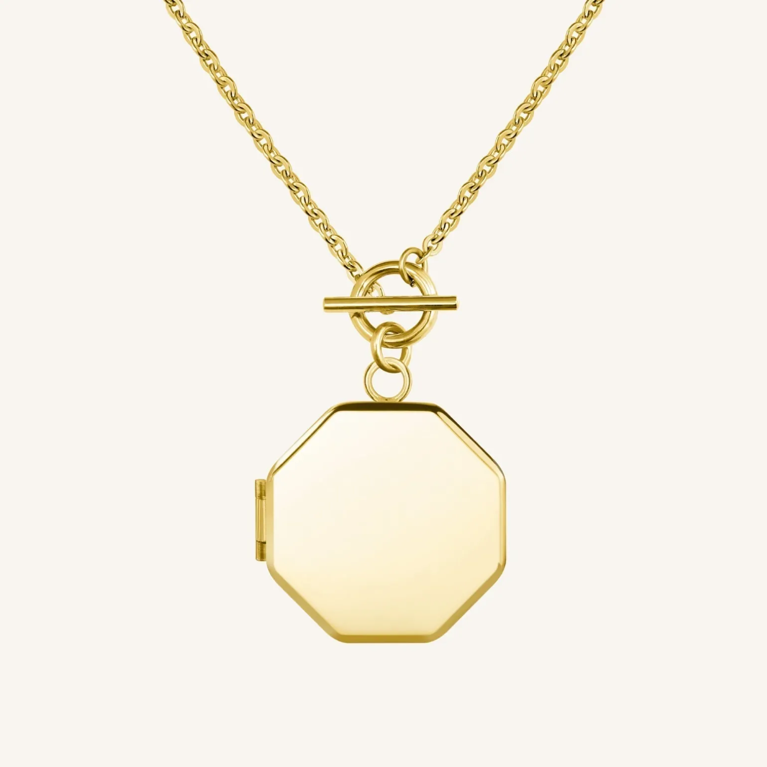 Geo Locket Gold