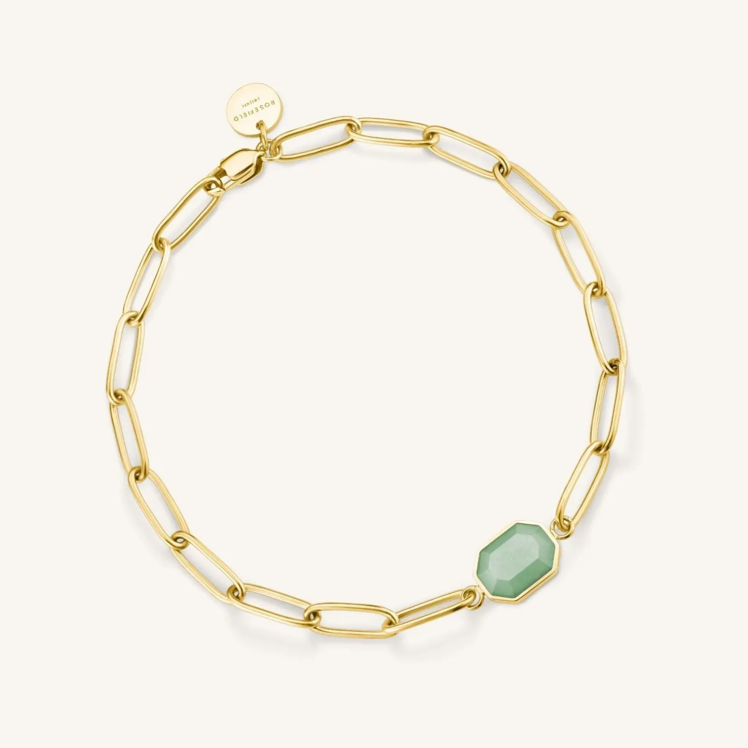 Geometric Gemstone Bracelet