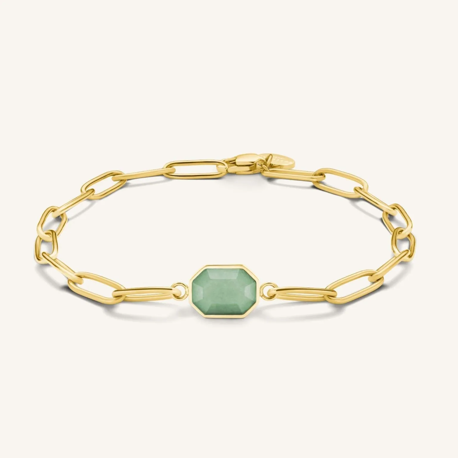 Geometric Gemstone Bracelet