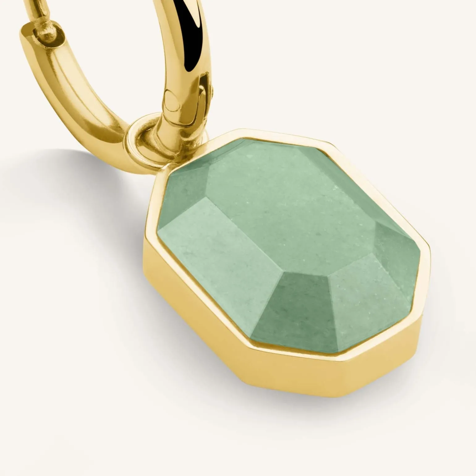 Geometric Gemstone Earrings
